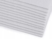 Filc dekoracyjny 20x30 cm biały 4 mm (1szt)