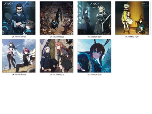 Poduszka kwadratowa Arknights DO WYBORU na Arena.pl