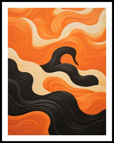 Plakat 50x65cm Dzień spotyka Noc na Arena.pl