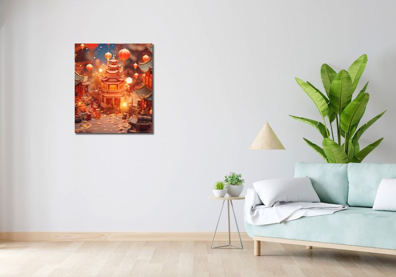 Obraz 60x70cm Festiwale Świata zdjęcie 2