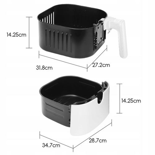 Frytkownica air fryer Aigostar White Cube 1900 W na Arena.pl