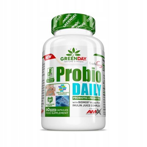 Amix GreenDay Series Probio Daily Probiotyk Prebiotyk Wsparcie Jelit 60kaps na Arena.pl