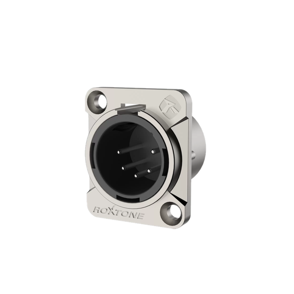 Roxtone XLR RX5MD-NT gniazdo tablicowe panelowe zdjęcie 1