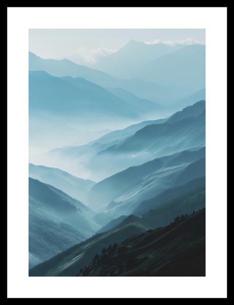 Plakat 25x35cm Między Chmurami zdjęcie 3