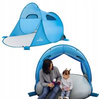 NAMIOT PLAŻOWY SAMOROZKŁADAJĄCY UV50 OKIENKO WENTYLACJA XXL OUTTEC