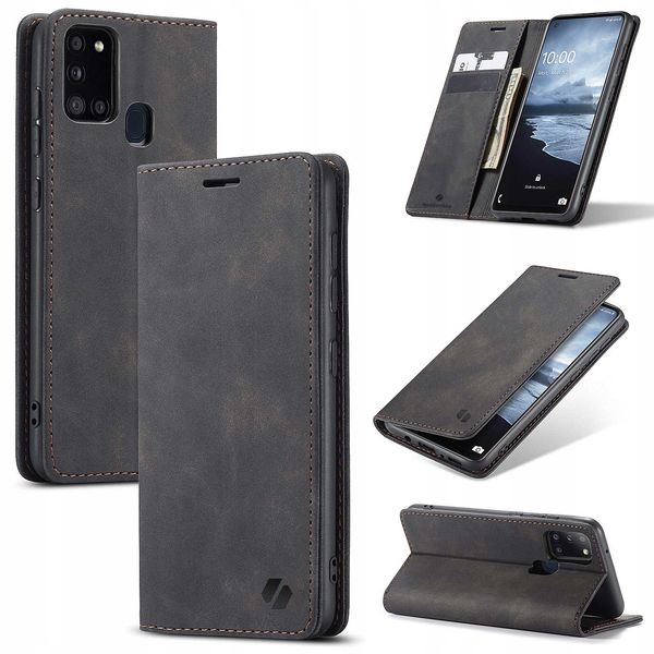 Spacecase Wallet Galaxy A21S Black zdjęcie 11