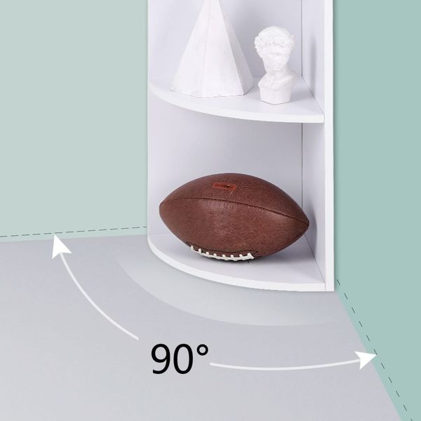 Regał narożny - LBC42WT zdjęcie 8