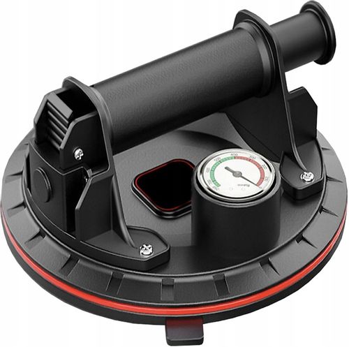 Przyssawka Próżniowa Uchwyt z Pompką i Manometrem do Płytek Glazury Szyb na Arena.pl