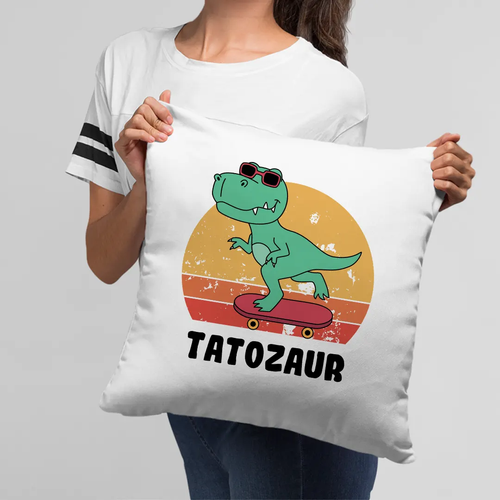 Tatozaur - poduszka z nadrukiem na Arena.pl
