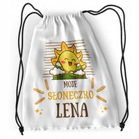 Plecak Sportowy Szkolny Leny Dla Córki Dziecka Z Nadrukiem Ze Zdjęciem
