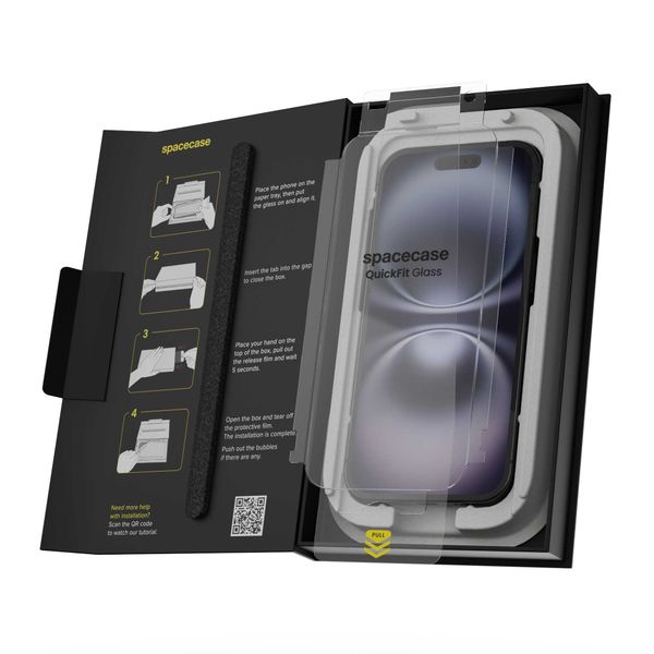 Spacecase Quickfit Glass Iphone 15 / 16 zdjęcie 9