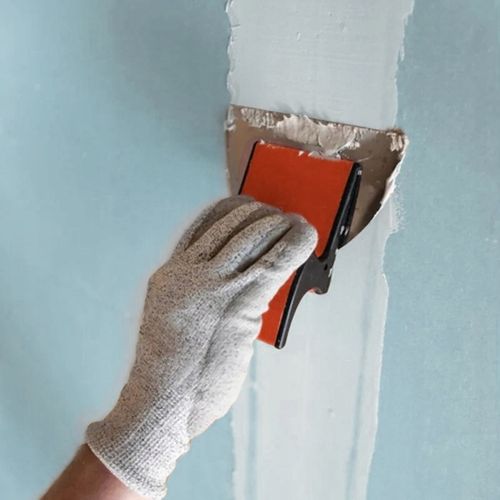 NÓŻ DO GŁADZI PIÓRO NIERDZEWNE 15 CM SZPACHLA WYMIENNE OSTRZE na Arena.pl