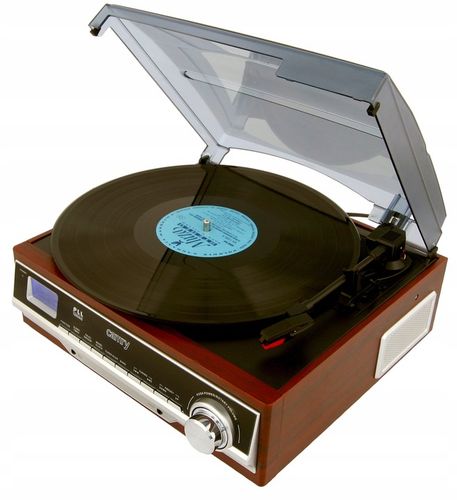 CR 1168 Gramofon z Radiem, Bluetooth, MP3, USB i Nagrywaniem na Arena.pl
