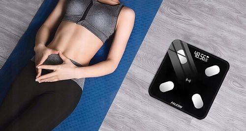 Waga Łazienkowa 180kg Bluetooth Elektroniczna BT Inteligentna na Arena.pl