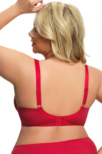 Biustonosz GORSENIA K496 PARADISE, CZERWONY, 90E na Arena.pl