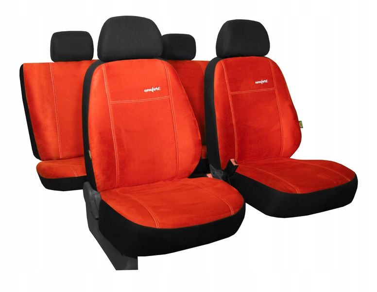 Pokrowce ALKANTARA VW PASSAT B3 B4 B5 B6 BORA GOLF zdjęcie 10