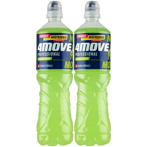 4Move Napój izotoniczny niegazowany o smaku limonka-mięta 750 ml x 2 sztuk na Arena.pl