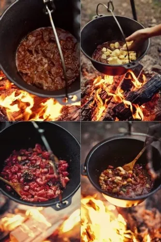 STOJAK TELESKOPOWY 70/120 kociołek żeliwny 8l pokr na Arena.pl