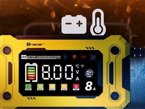 Prostownik TRACER 12V 8A DT128 na Arena.pl