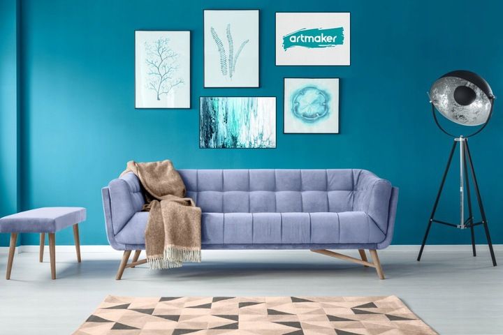 ZESTAW DO MALOWANIA PŁÓTNA 30x40 FARBY PĘDZLE 26el zdjęcie 8