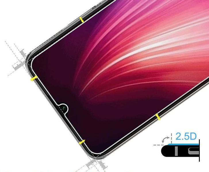 Szkło hartowane 9H płaskie do Xiaomi Redmi Note 8 Pro zdjęcie 4