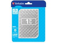 Dysk zewnętrzny Verbatim 1TB Store 'n' Go 2.5" srebrny USB