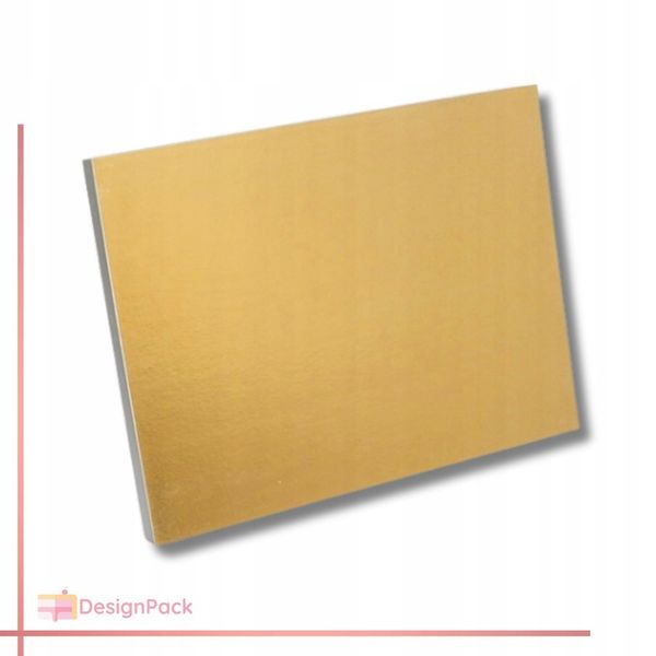 Pudełko pod tort komunijny 42x32x25 podkład pod tort złoty 40x30 na Komunię zdjęcie 8