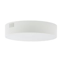 Lampa Wisząca LID Biały 35W LED 4000K 21cm Plafon Sufitowy Do Pokoju Domu
