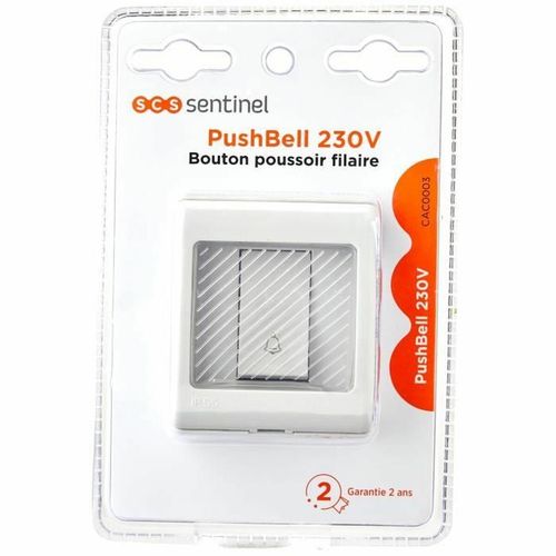 Push button for doorbell SCS SENTINEL CAC0003 (230 V) na Arena.pl