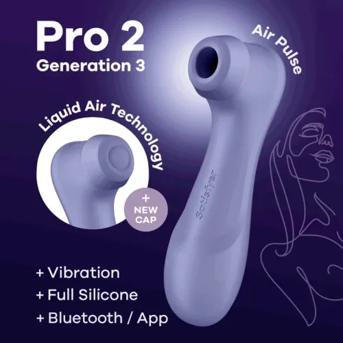 satisfyer pro 2 gen 3 violet - intymny system z aplikacją i na Arena.pl