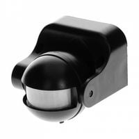 czujnik ruchu 180st ip44 1200w czarny - on-cr-201/b