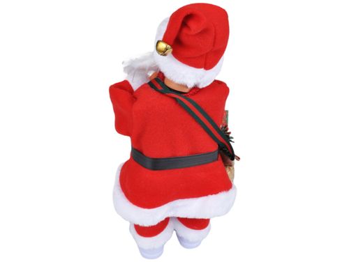 Mikołaj grający świąteczny duży tańczy świeci muzyka figurka xxl na Arena.pl