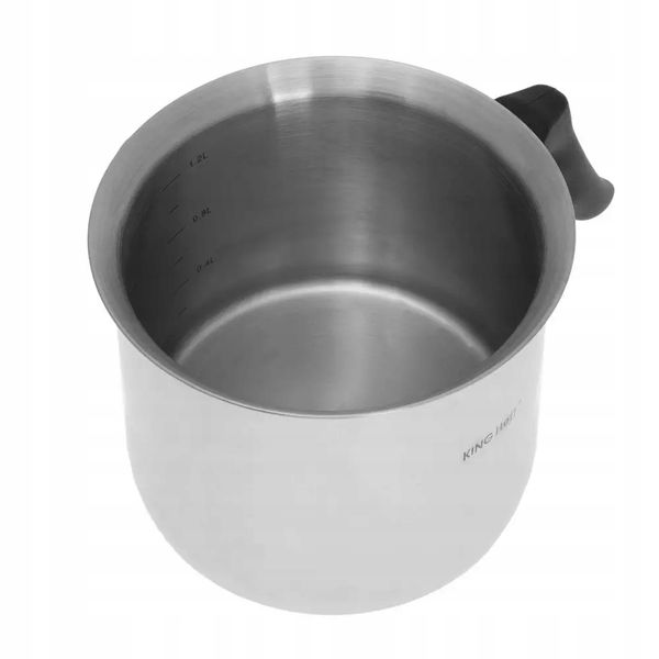 Garnek do gotowania mleka Kinghoff 1,5 l zdjęcie 6
