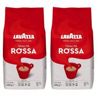 2x Kawa ziarnista mieszana Lavazza Qualita Rossa 1kg 1000 g