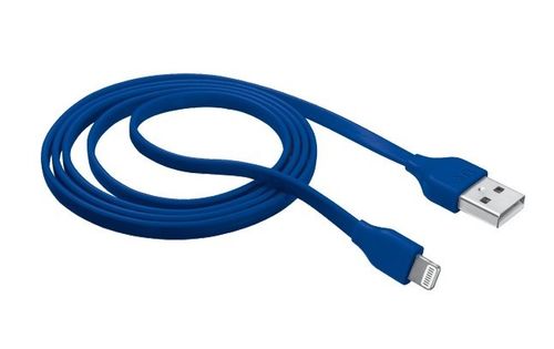 Trust Kabel UrbanRevolt Flat Lightning 1m - niebieski na Arena.pl