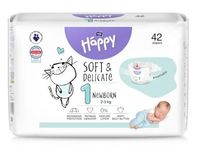 Pieluszki Bella Happy 1 Newborn 2-5 kg 42 szt.