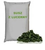 Susz z lucerny Lucerna granulowana 20kg, dla koni królików drobiu alpak itp