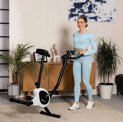 ROWER stacjonarny TRENINGOWY KOMPUTER ROWEREK ATLAS KOMPAKTOWY MAGNETYCZNY na Arena.pl