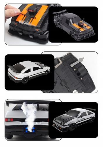 Samochód zdalnie sterowany Duży RC Na Pilot Auto Do Driftu 4x4 Led Dym na Arena.pl