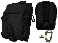 Kieszeń saszetka organizer zasobnik Mil-Tec Hextac Belt Pouch czarna+GR.