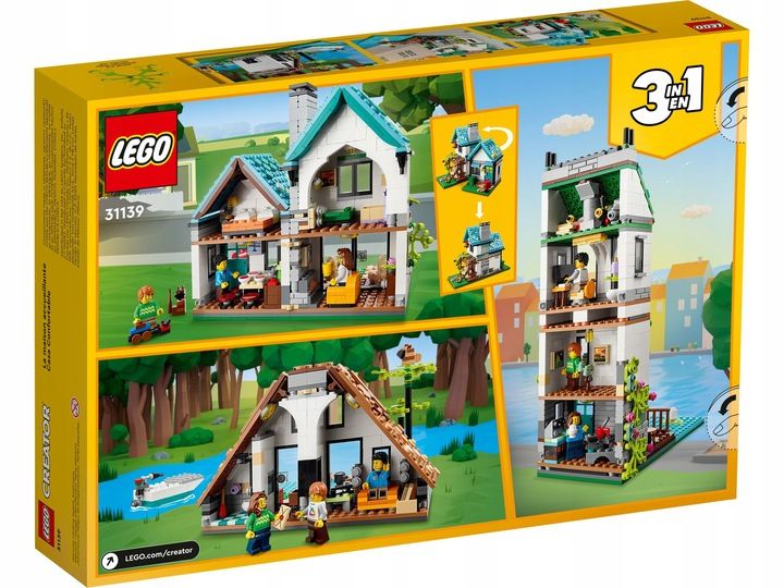 LEGO 31139 CREATOR 3w1 - PRZYTULNY DOM zdjęcie 5