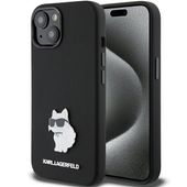 Karl Lagerfeld KLHCP15MSMHCNPK iPhone 15 Plus 6.7" czarny/black Silicone