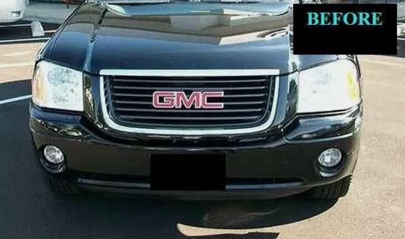 2002-2009 GMC Envoy - LIstwy chrom grill chromowan zdjęcie 1
