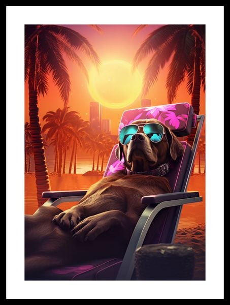 Plakat 29,7x42cm Lato w Stylu zdjęcie 3