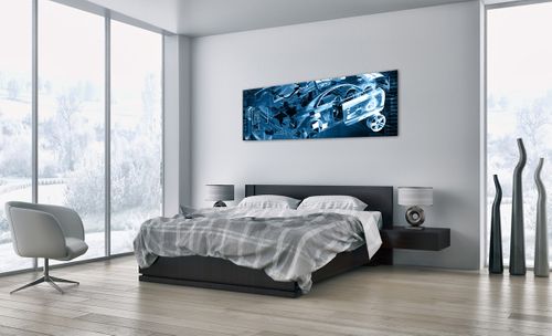 Obraz Na Płótnie - Samochód Prototyp - 160X50 Cm - Ab160X50-2615 na Arena.pl