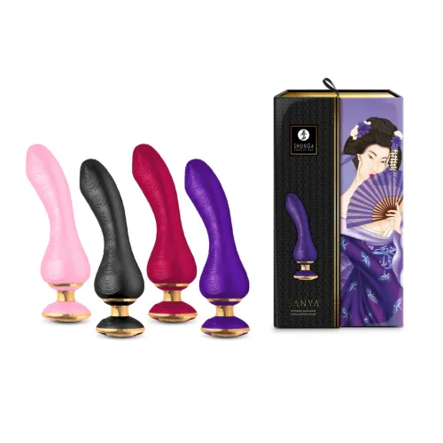 shunga sanya raspberry - personalny masażer silikonowy 18,5 cm na Arena.pl