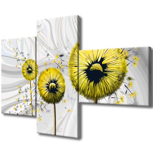 Obraz Na Płótnie 100X70 Żółte Dmuchawce 3 na Arena.pl