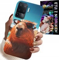 ETUI DO OPPO F19 PRO - SŁODKA KAPIBARA, CAPIBARA CASE + SZKŁO