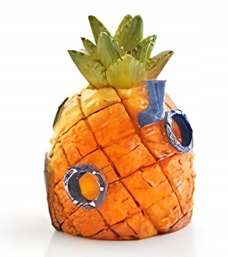 DOMEK DOM SPONGEBOBA ANANAS DEKORACJA DO AKWARIUM SPONGEBOB OZDOBA PREZENT na Arena.pl