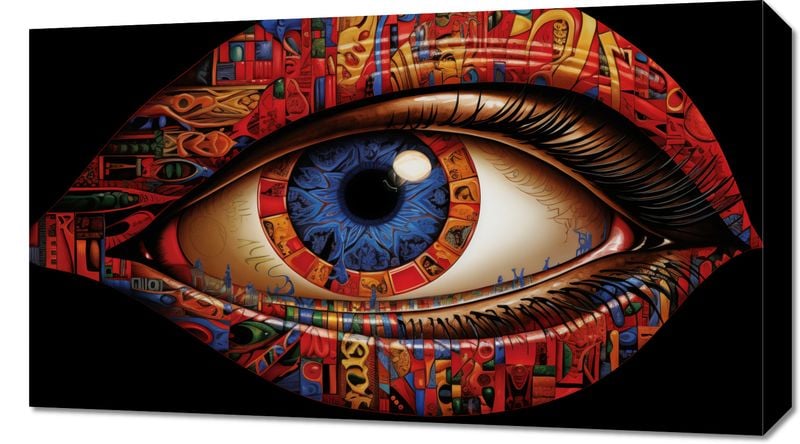 Obraz 70x40cm W Oku Obserwatora zdjęcie 1